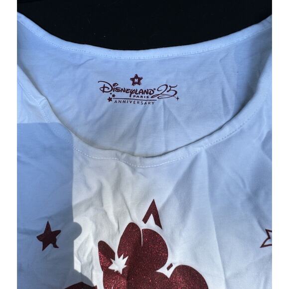 HTF Rare Disneyland Paris 25th Anniversary Shirt NWT I’m A Star Minnie Sz Med - Picture 2 of 10